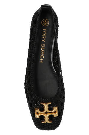 Tory burch best sale woven flats